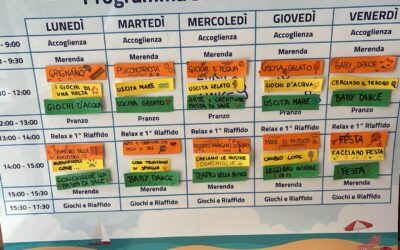 Programma dal 6 al 10 luglio